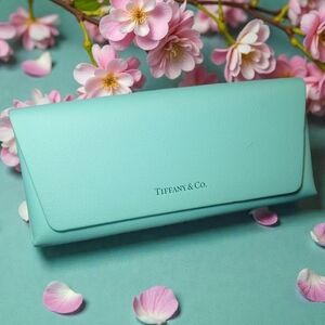 Tiffany & Co. Blue Women's Sunglass Case W/ 1 Callout